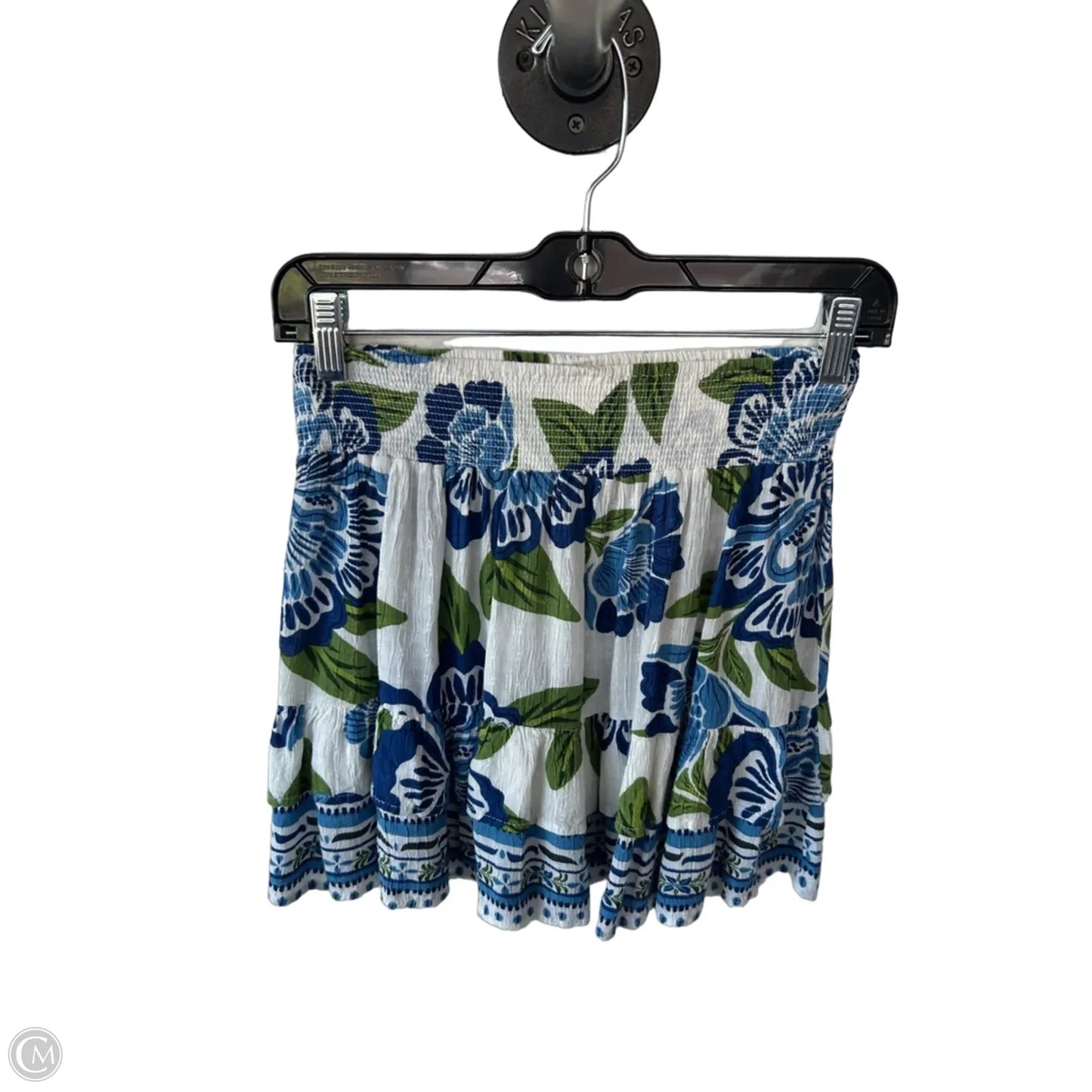 Skirt Mini & Short By Rachel Zoe In Blue & Green, Size: S