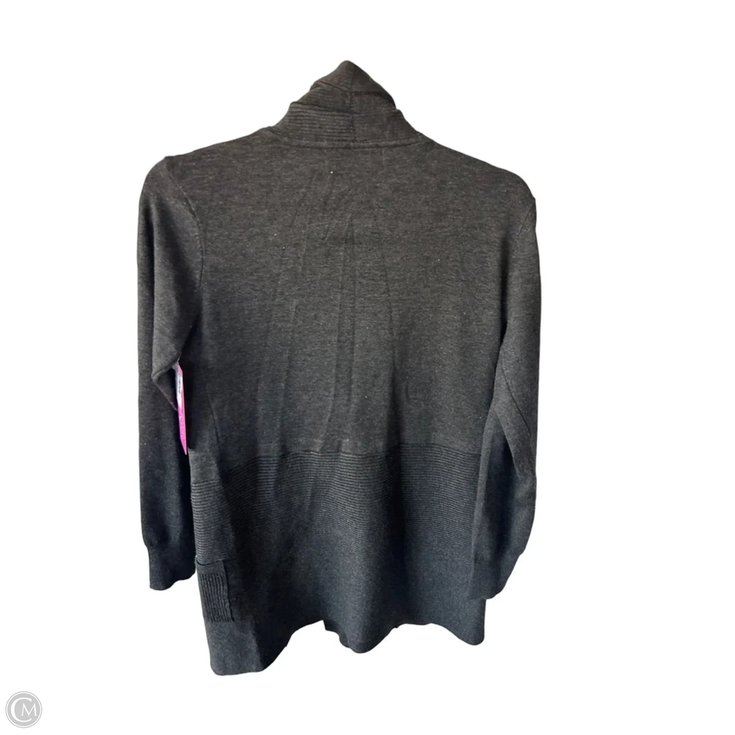 Sweater Cardigan By Magaschoni In Grey, Size: S