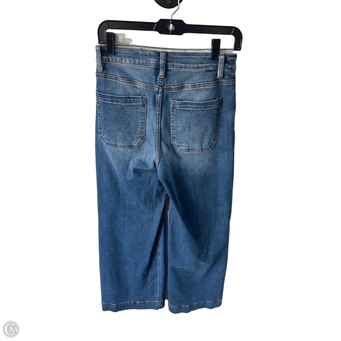 Jeans Wide Leg By Risen In Blue Denim, Size: 2
