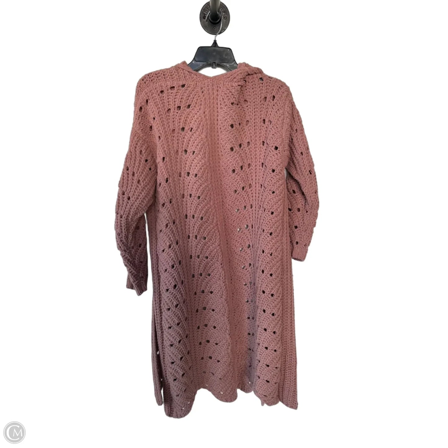 Sweater Cardigan By Moon And Madison In Brown, Size: L
