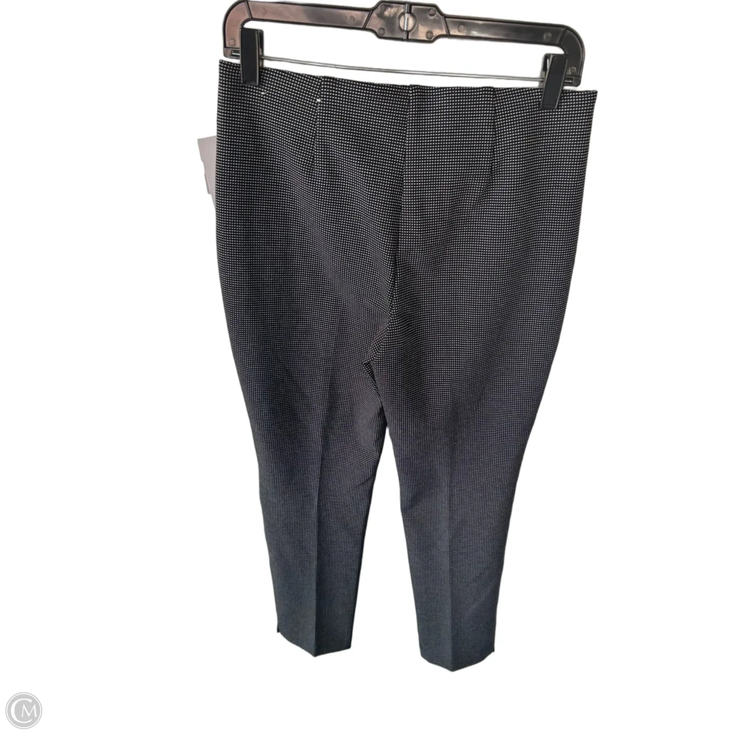 Pants Dress By Chicos In Black & White, Size: 2