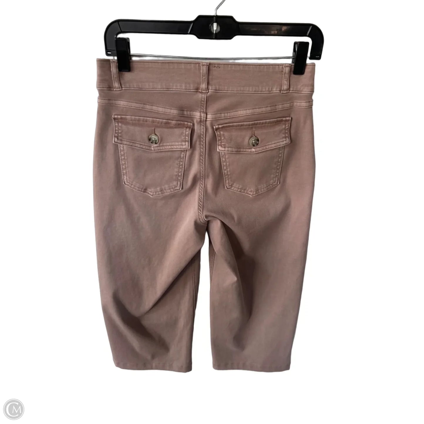Capris By Spanx In Pink Denim, Size: M