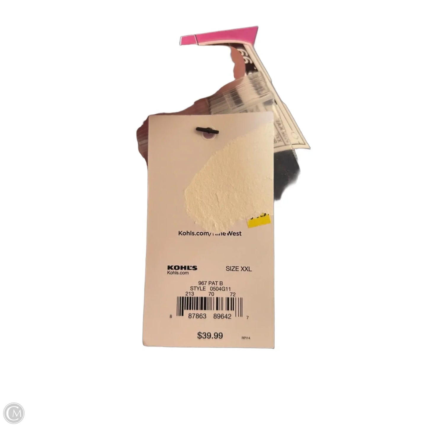 Dress Work By Nine West In Black & Brown, Size: Xxl