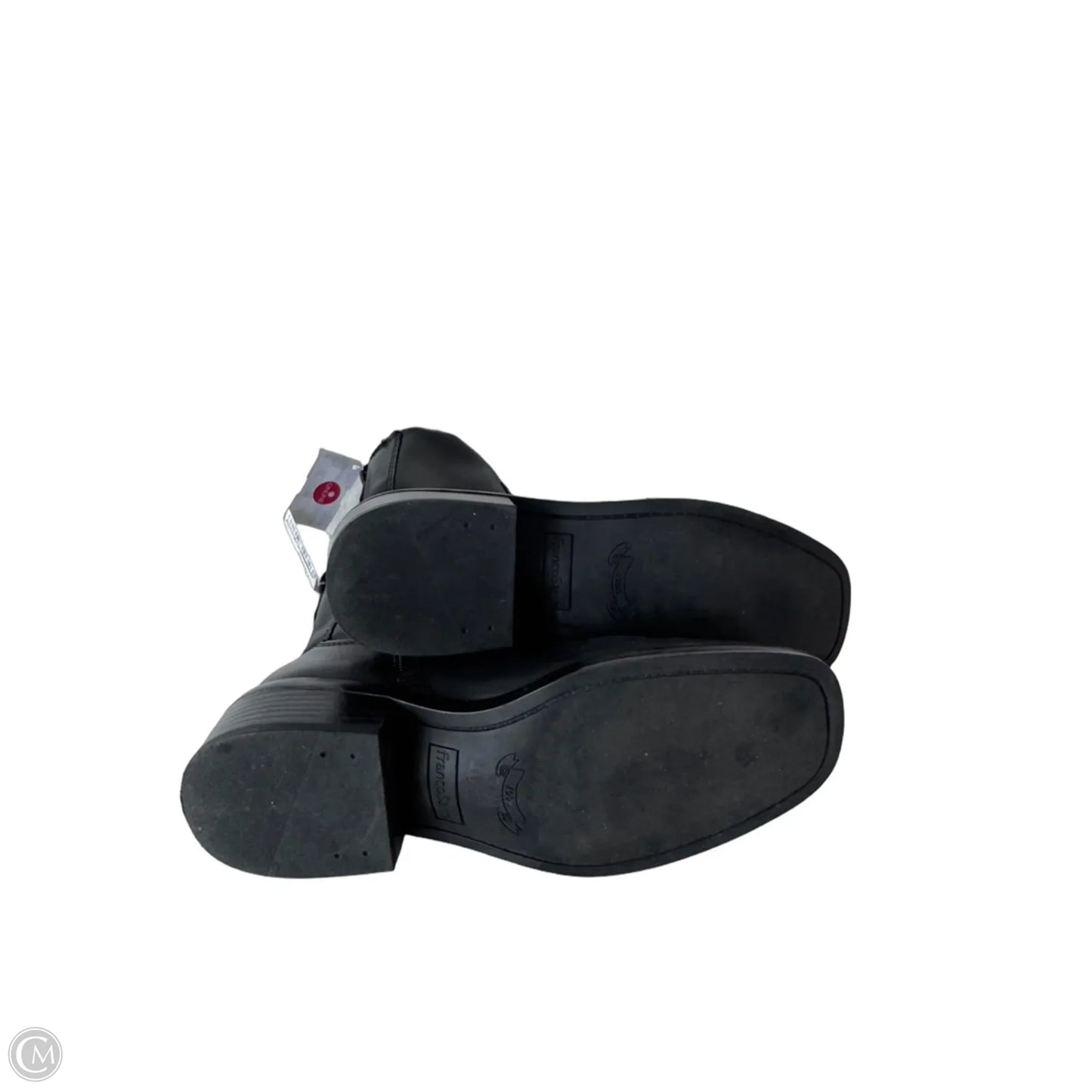 Boots Ankle Flats By Franco Sarto In Black, Size: 8