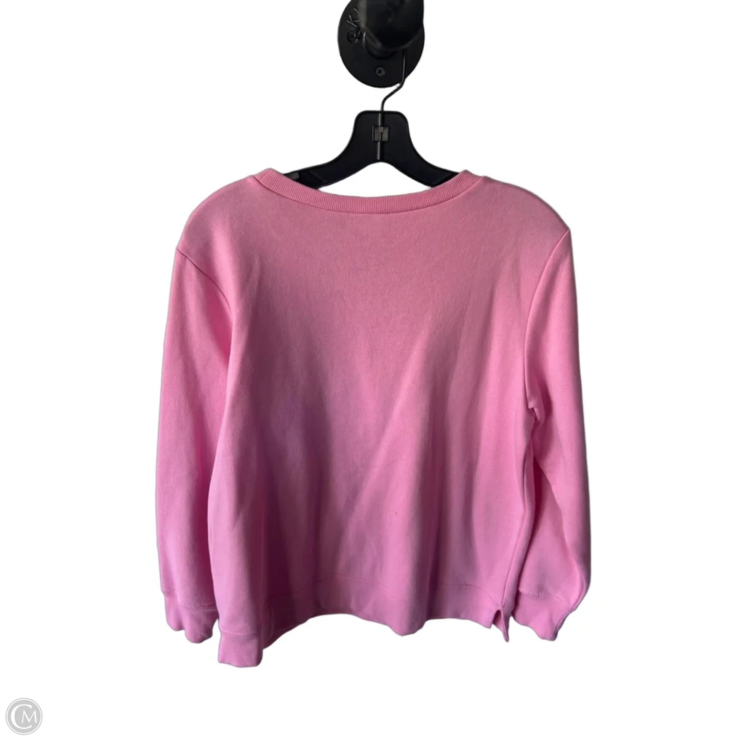 Sweatshirt Crewneck By Gap In Pink, Size: M
