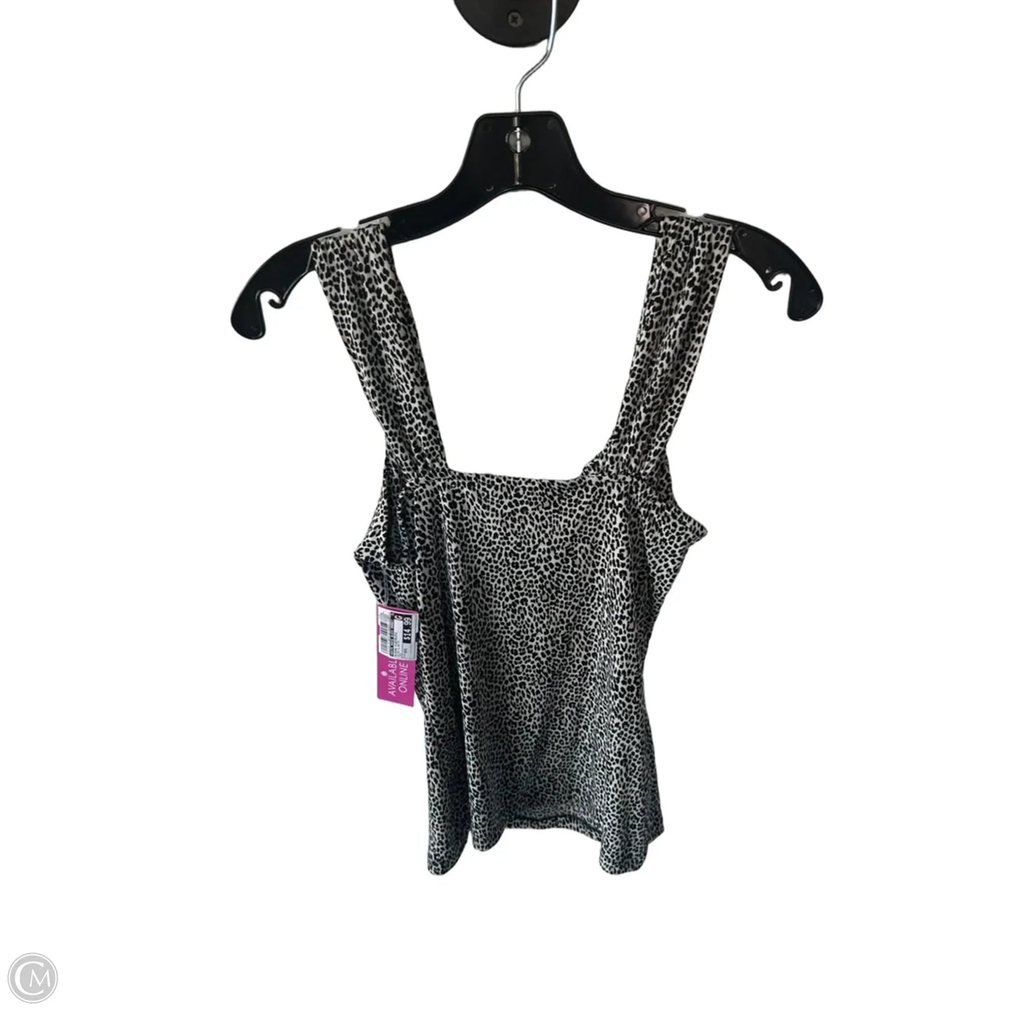 Blouse Sleeveless By White House Black Market In Black & White, Size: Xxs