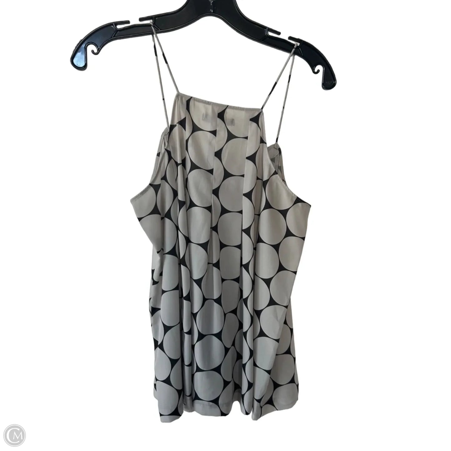 Blouse Sleeveless By Madewell In Brown & Cream, Size: S