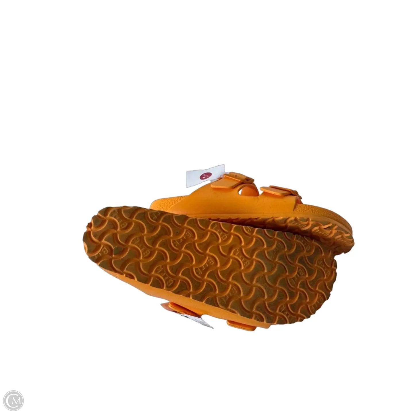 Shoes Flats By Birkenstock In Orange, Size: 10