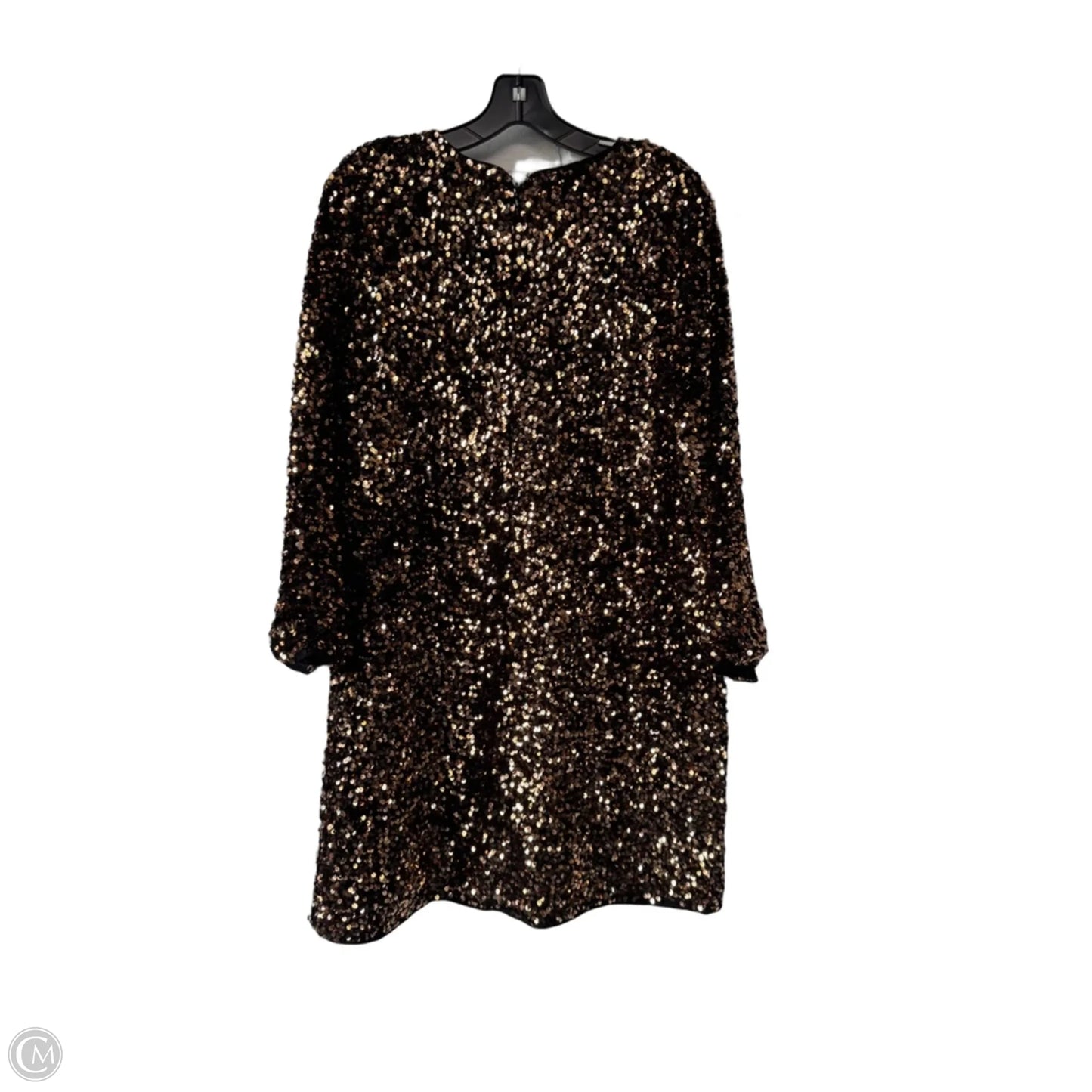 Dress Party Short By H&m In Gold, Size: M