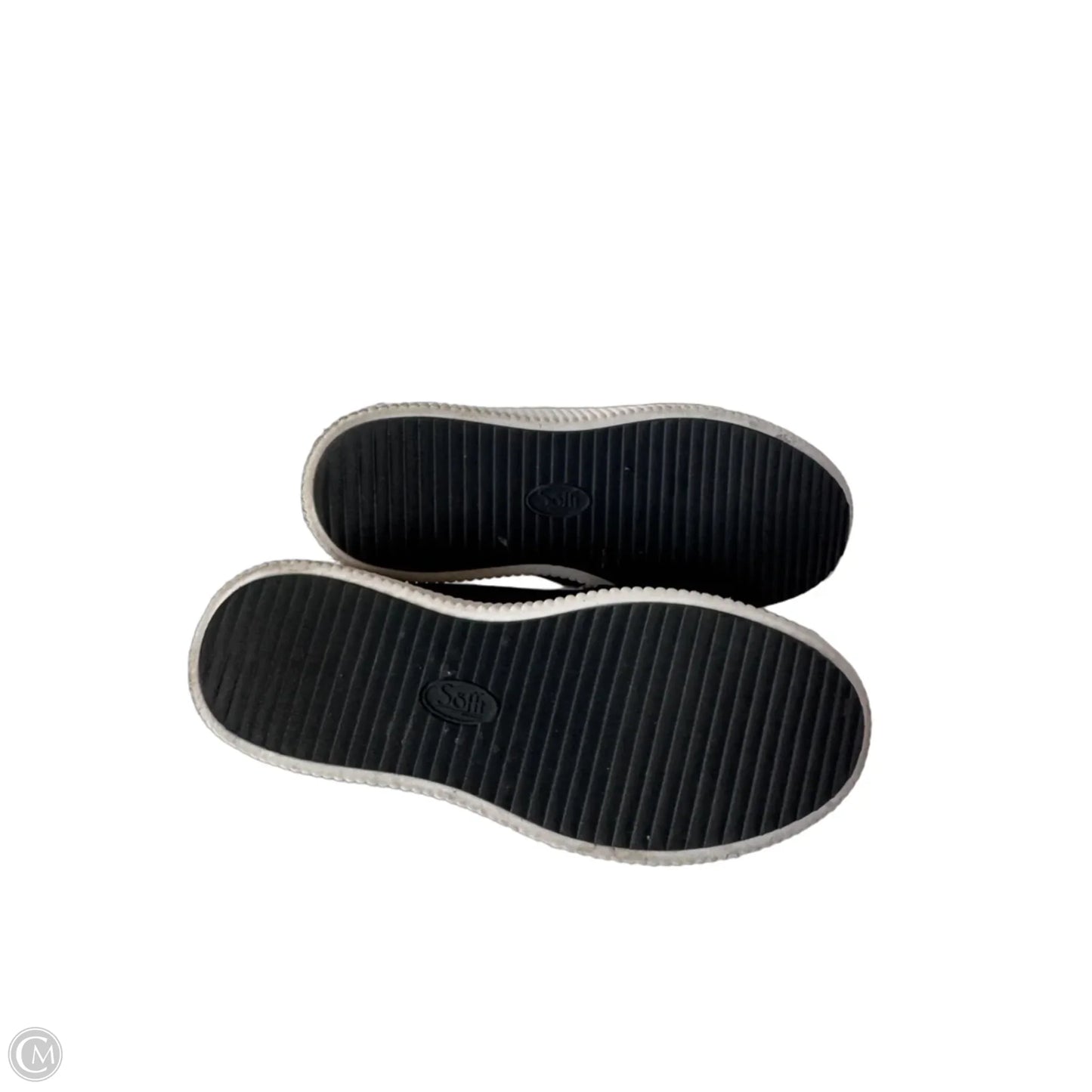 Shoes Flats By Sofft In Black & White, Size: 8