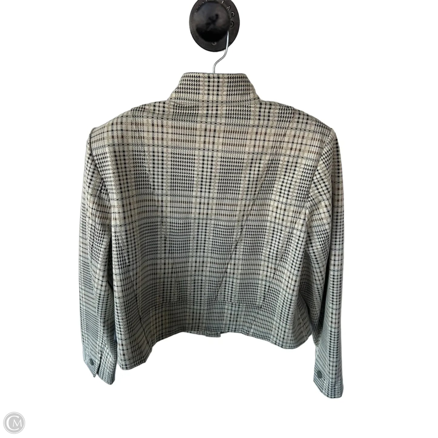Blazer By Cabi In Cream & Tan, Size: Xl