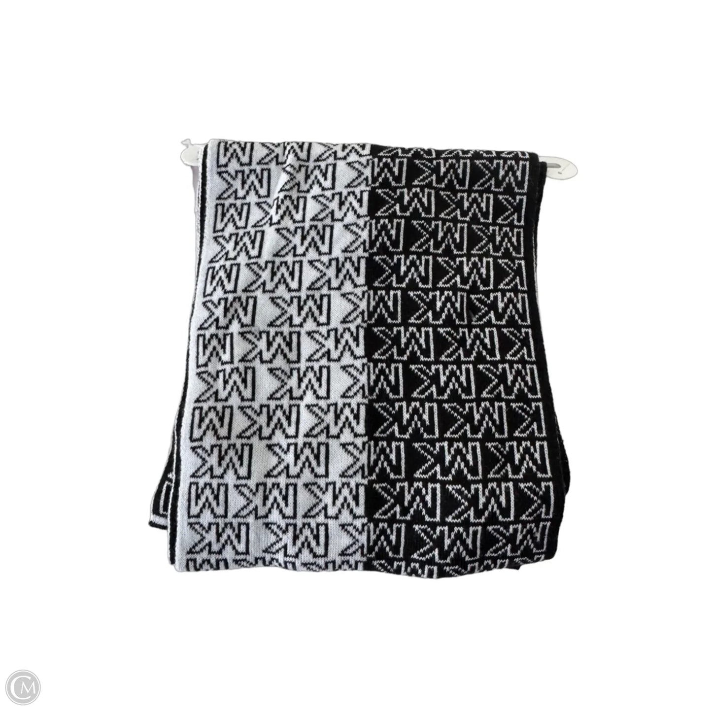 Scarf Winter By Michael By Michael Kors In Black & White