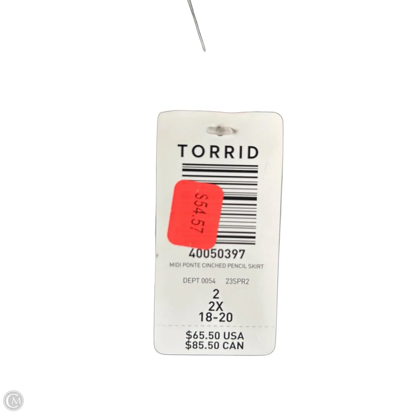 Skirt Midi By Torrid In Black, Size: 18