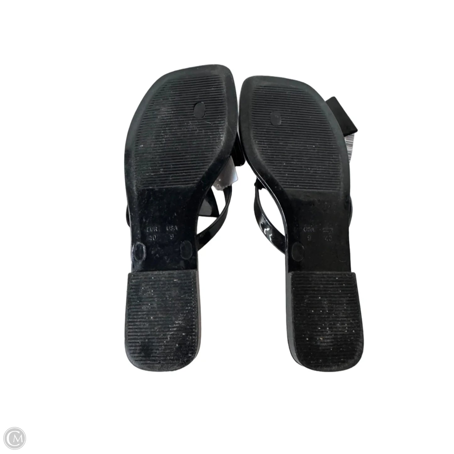 Sandals Flip Flops By Jeffrey Campbell In Black, Size: 9