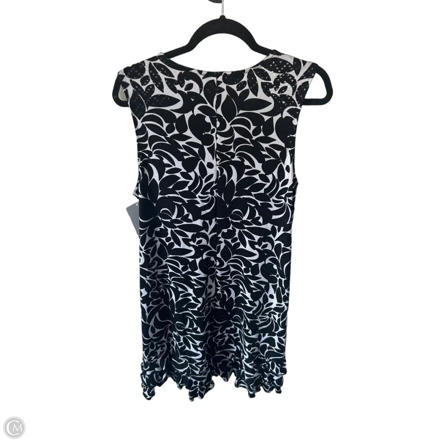 Dress Party Midi By Msk In Black & White, Size: 0