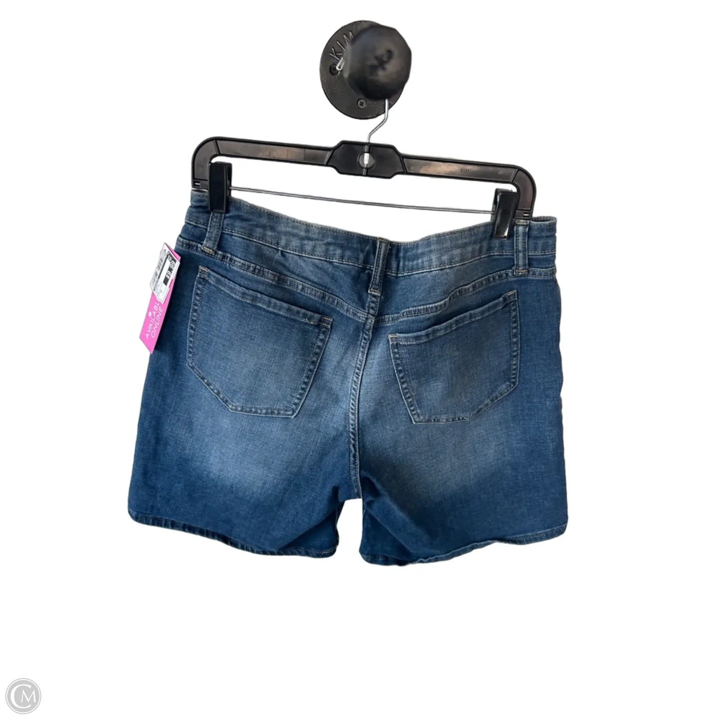 Shorts By Wrangler In Blue Denim, Size: 12