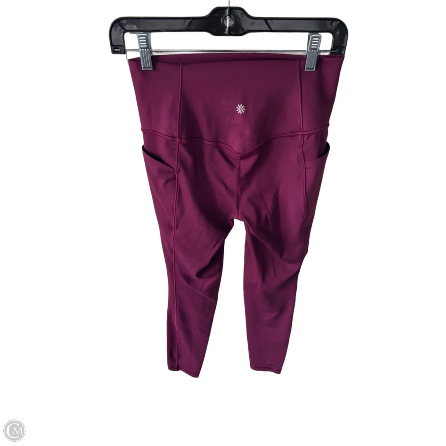 Athletic Leggings By Athleta In Red, Size: S