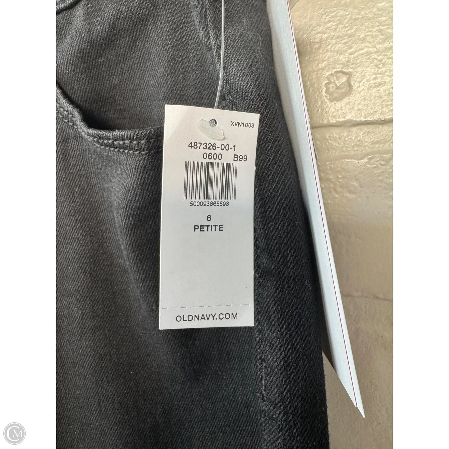 Jeans Flared By Old Navy In Black Denim, Size: 6p