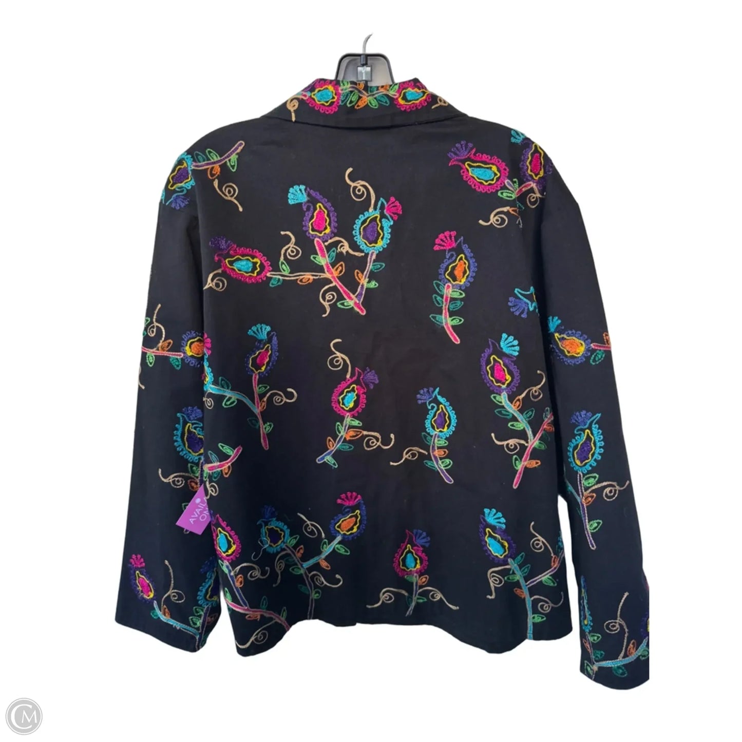 Jacket Other By Life Style Fashions Inc In Black & Pink, Size: L
