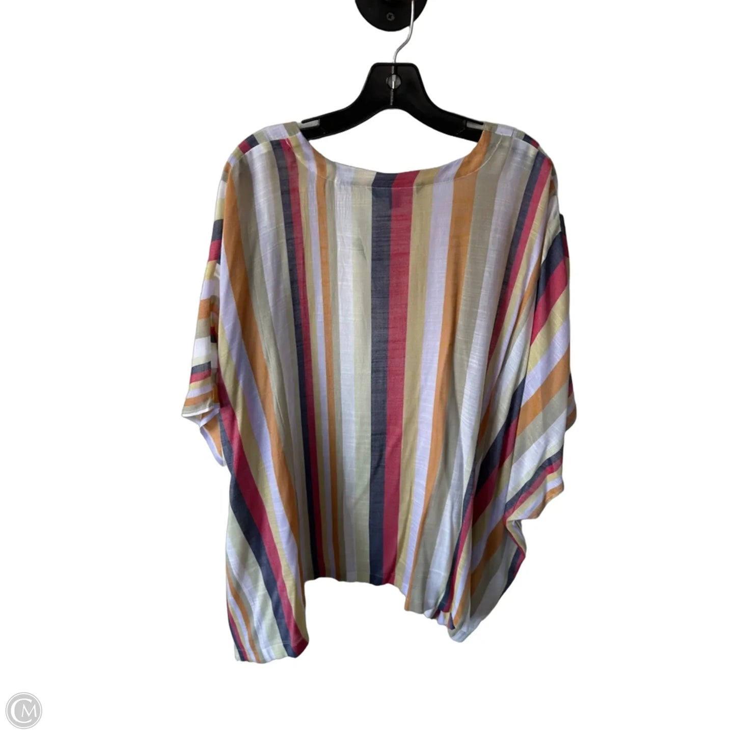 Kimono By Zac And Rachel In Green & Red, Size: 2x