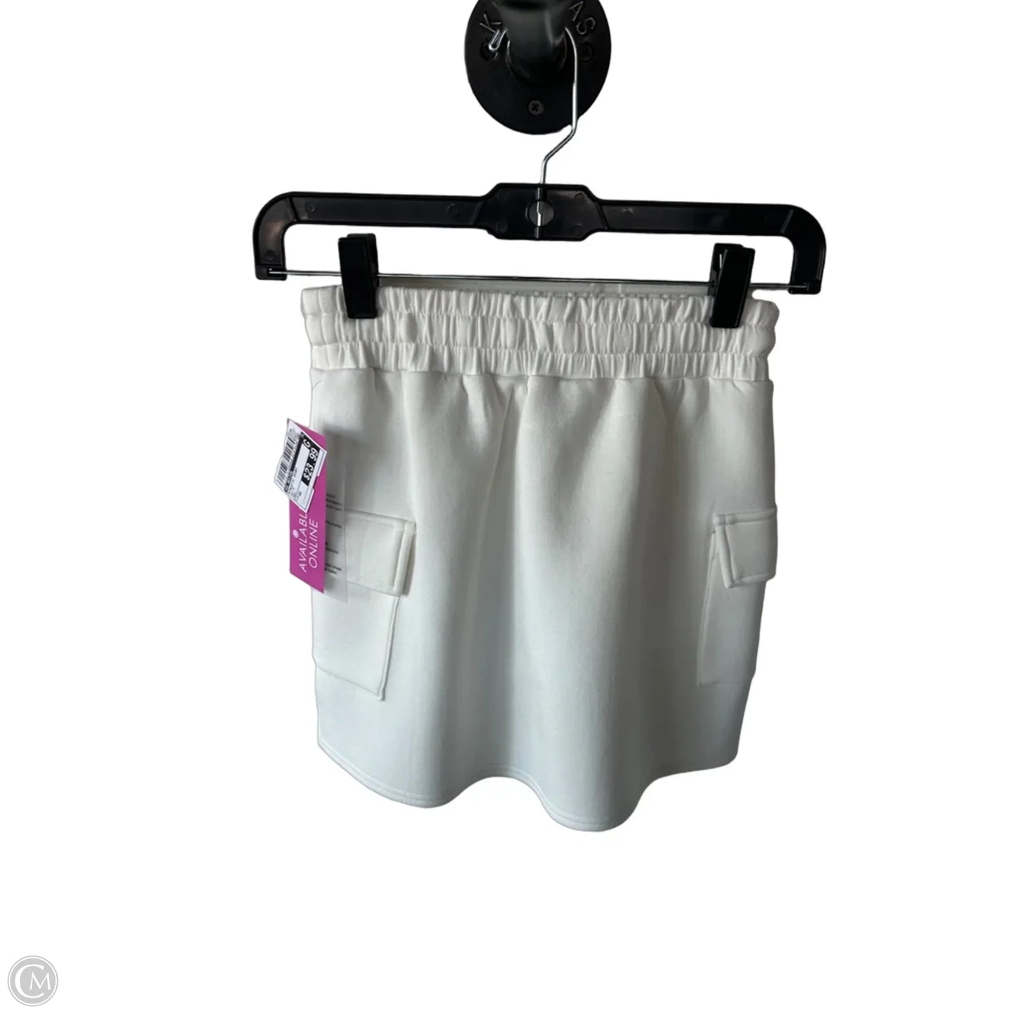Athletic Skort By As Revival In White, Size: Xs