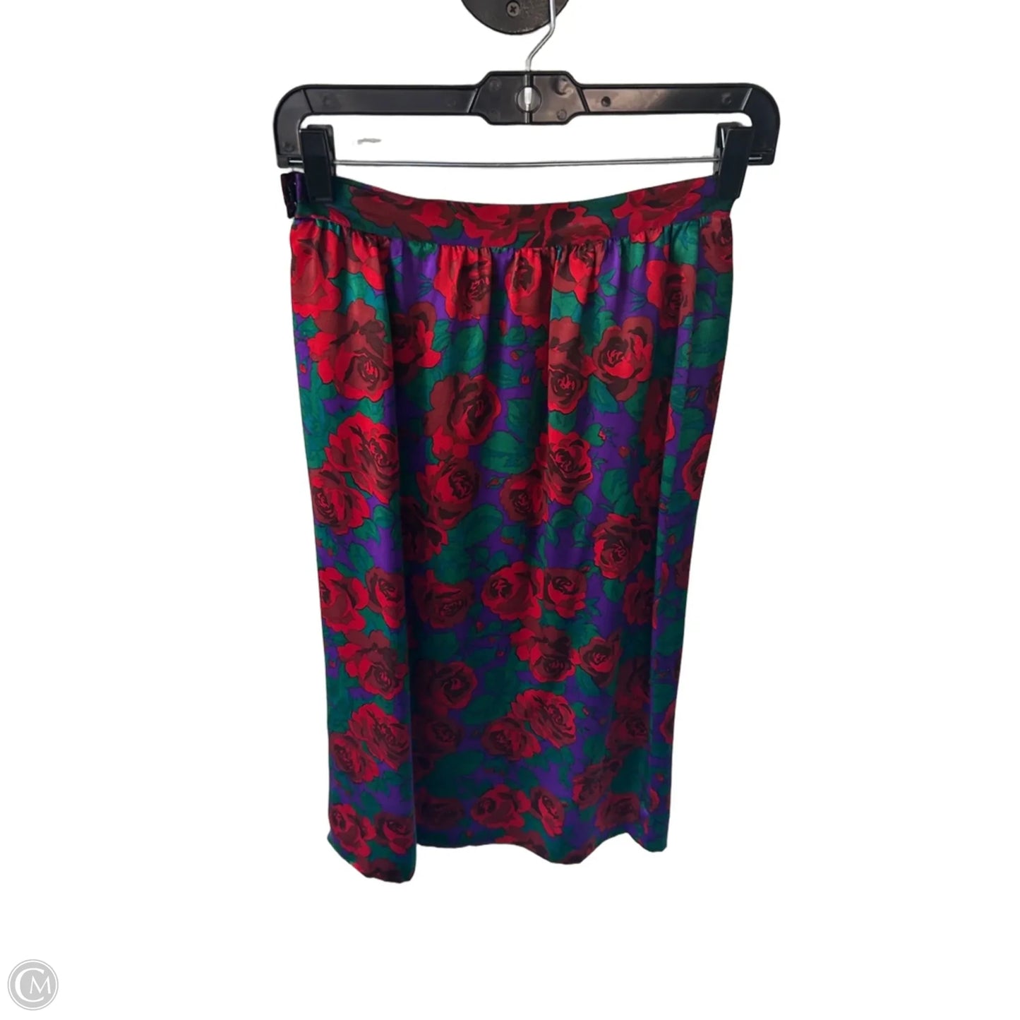 Skirt Midi By Clothes Mentor In Purple & Red, Size: 6