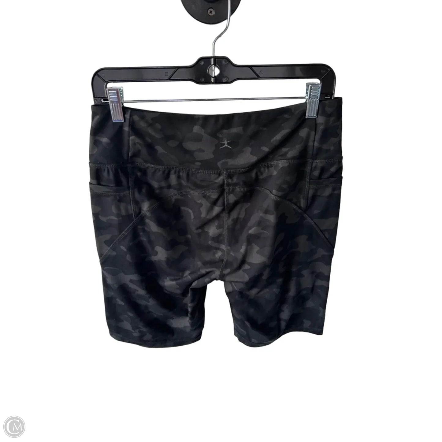 Athletic Shorts By Danskin In Camouflage Print, Size: L