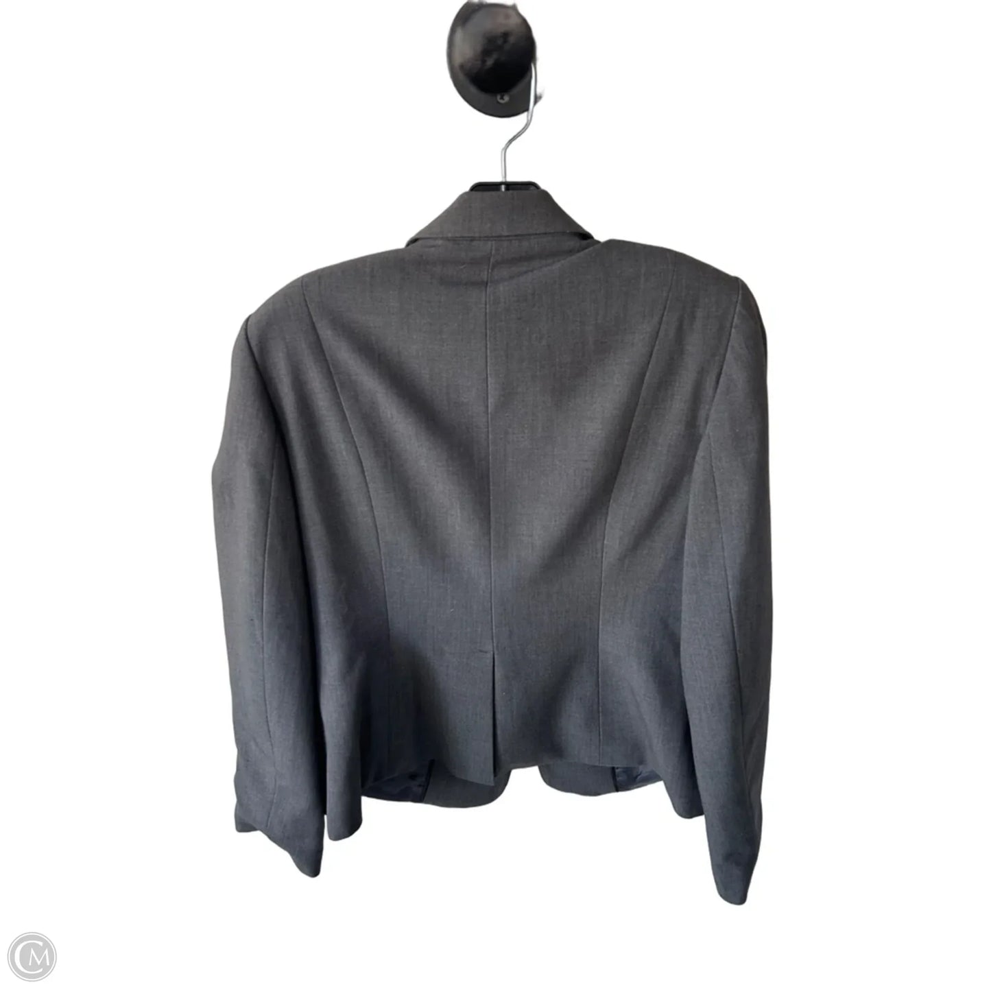 Blazer By Ellen Tracy In Grey, Size: L