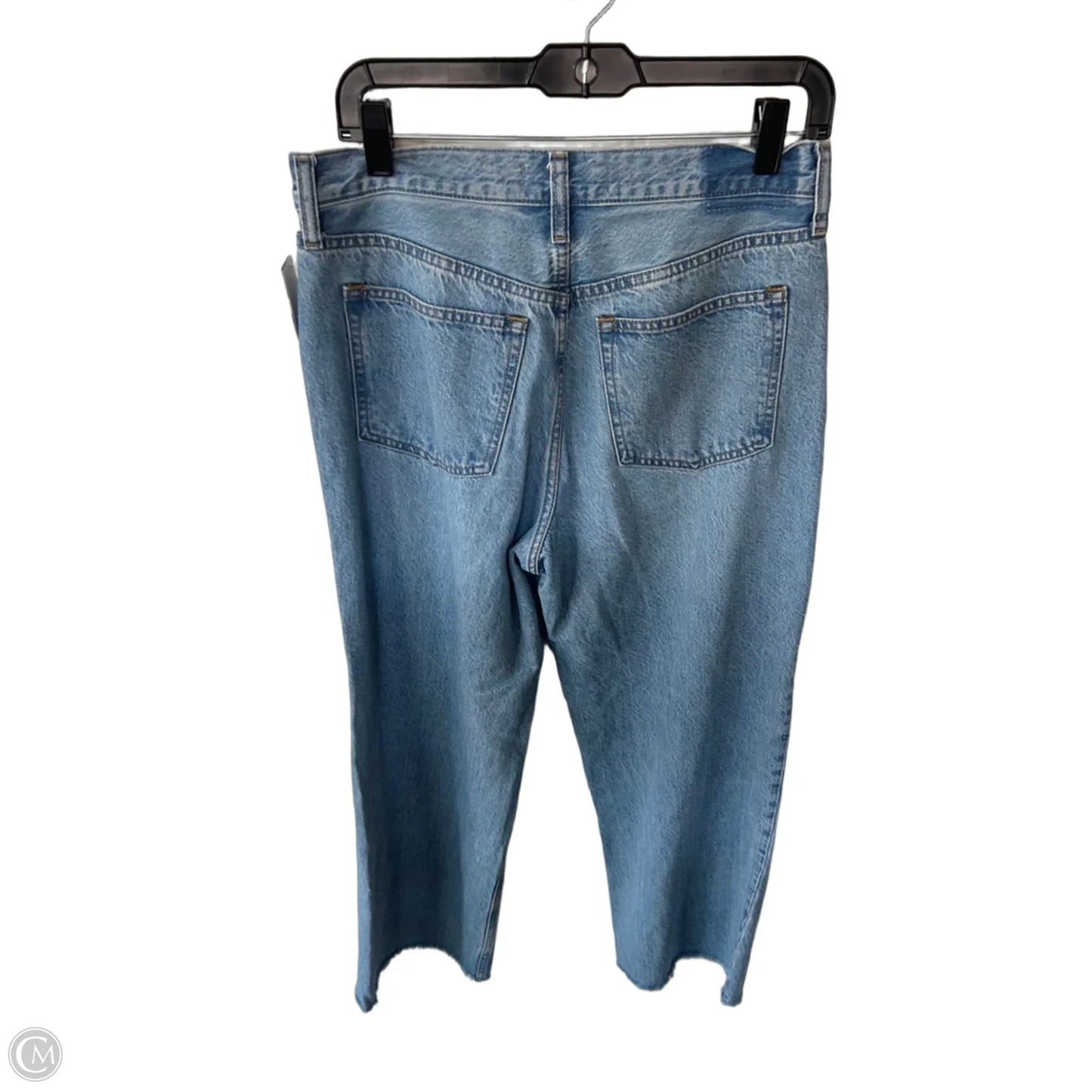 Jeans Straight By Abercrombie And Fitch In Blue Denim, Size: 6p