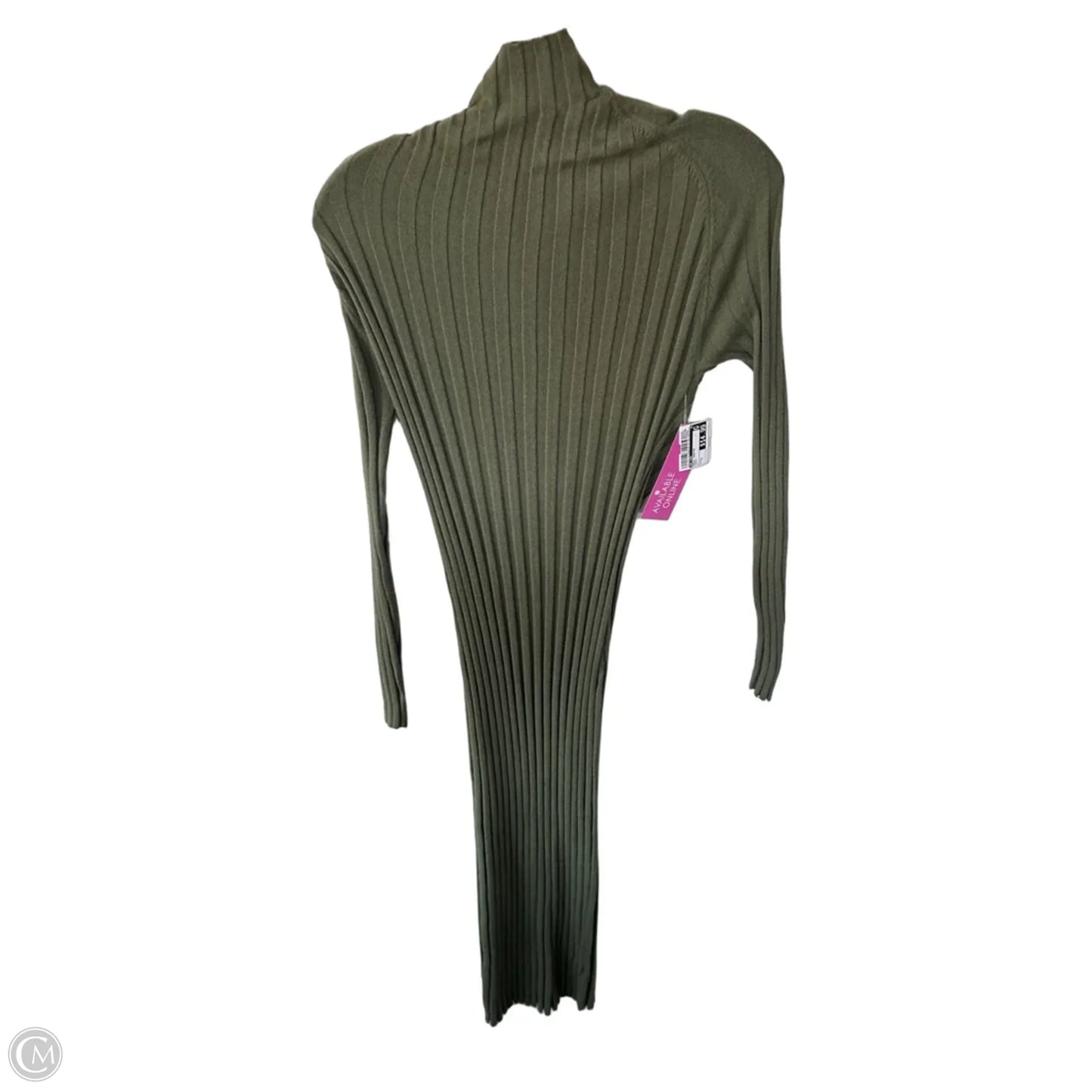 Dress Sweater By In Loom In Green, Size: S