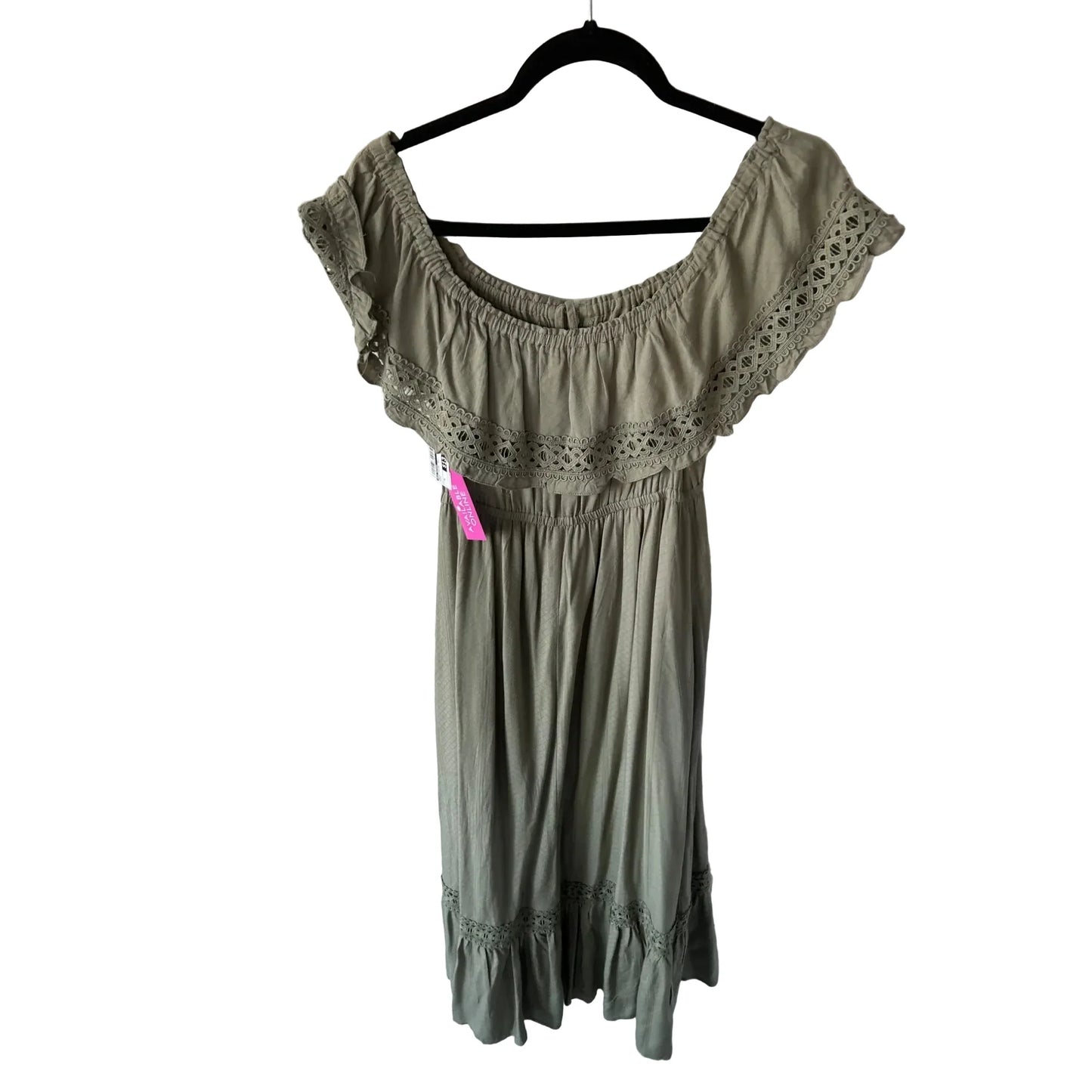 Dress Casual Maxi By Blu Pepper In Green, Size: M