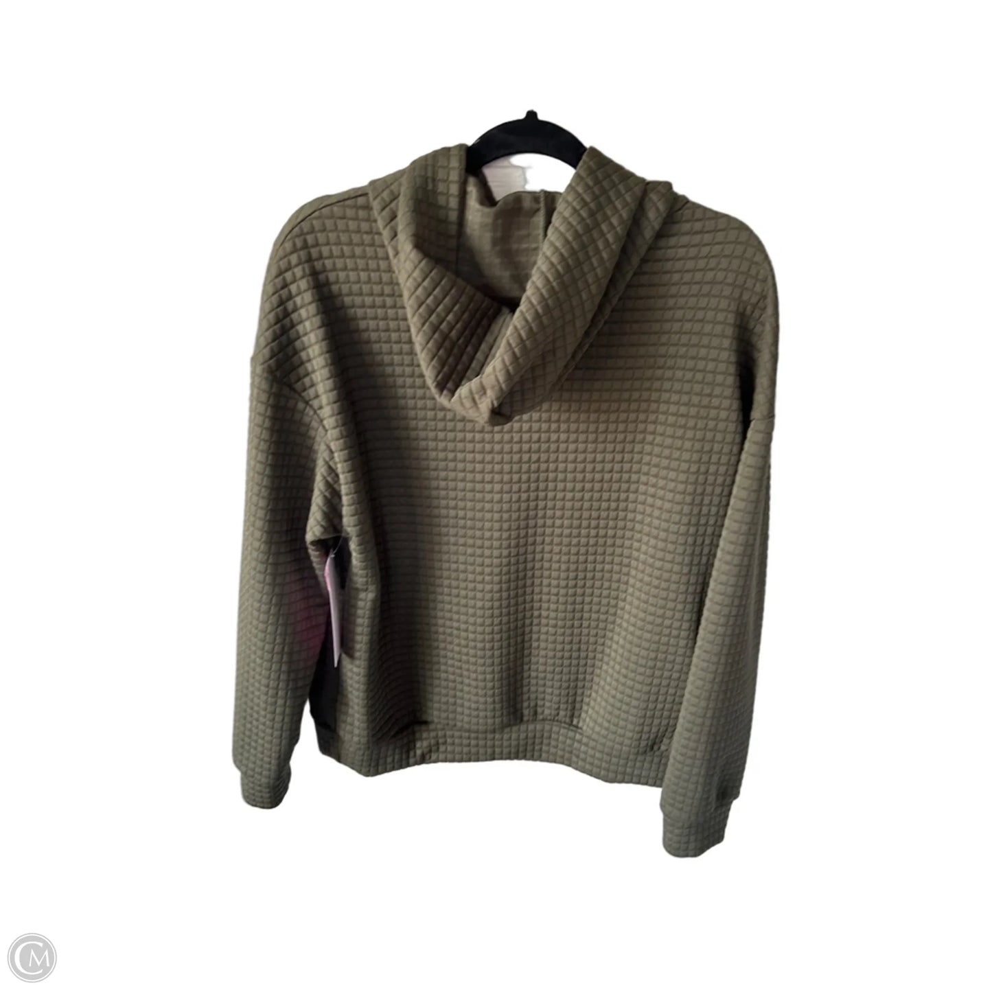 Sweatshirt Hoodie By Cme In Green, Size: M