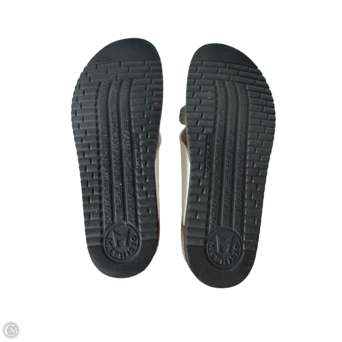 Sandals Flip Flops By Mephisto In White, Size: 5