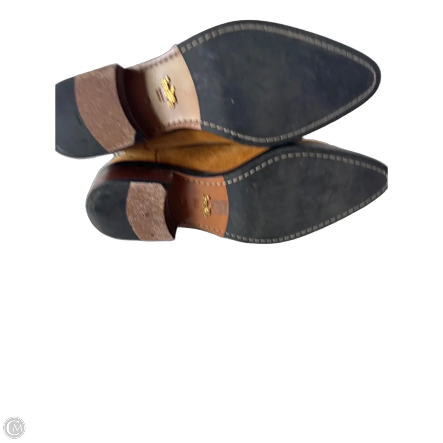 Boots Designer By Coach In Tan, Size: 6
