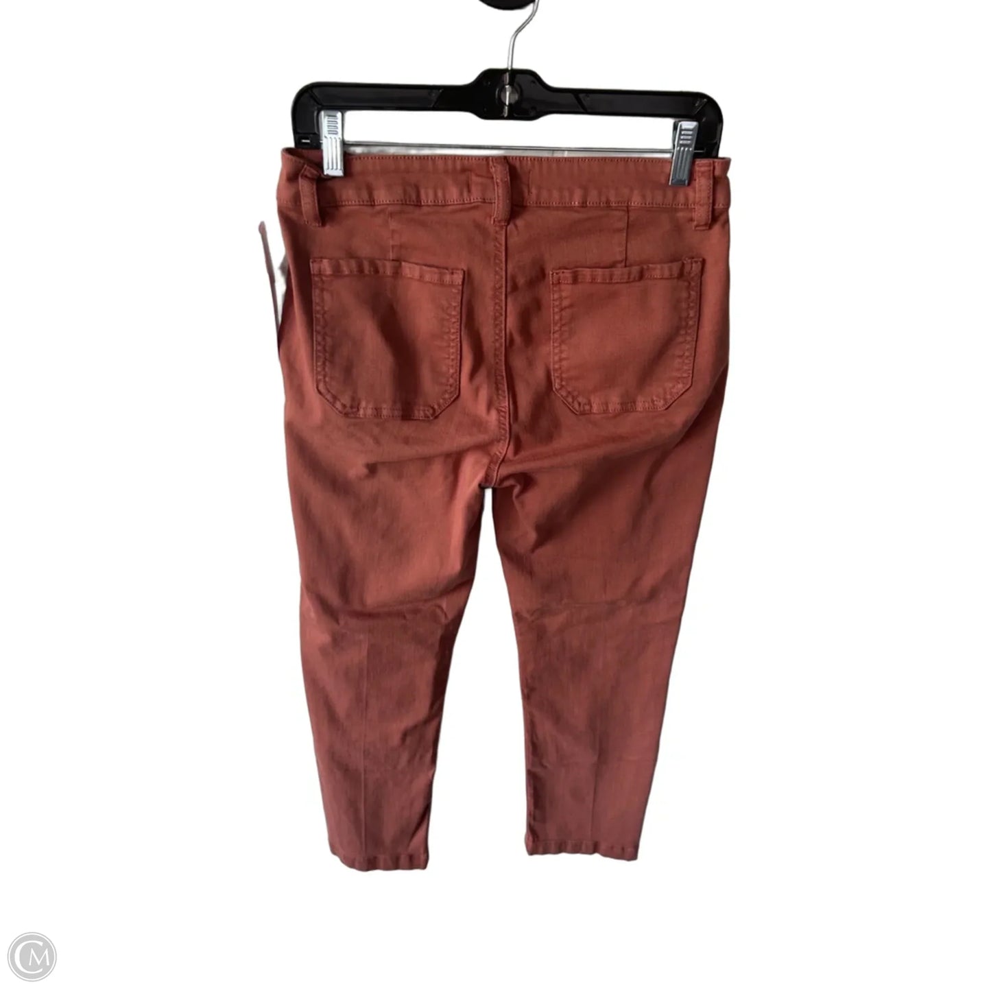 Jeans Straight By Studio Blue In Orange Denim, Size: 6