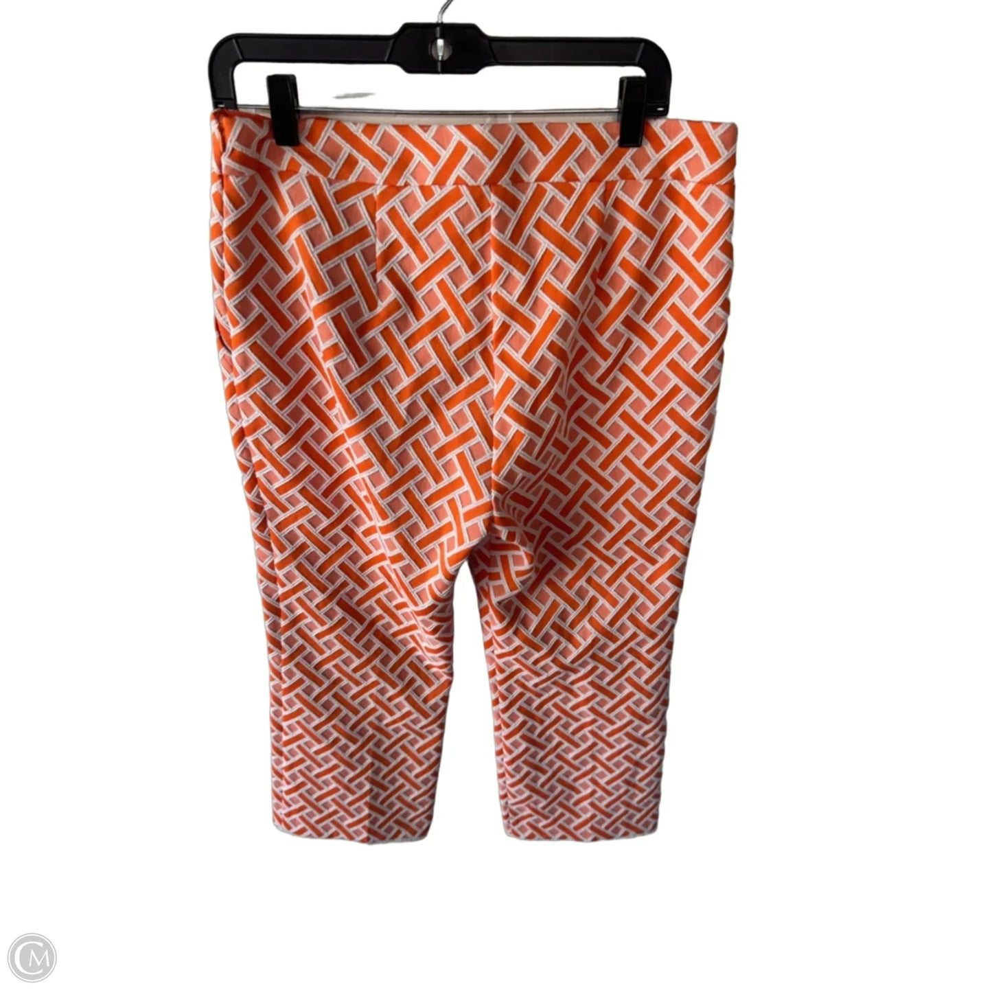 Pants Other By Trina Turk In Orange & White, Size: 10
