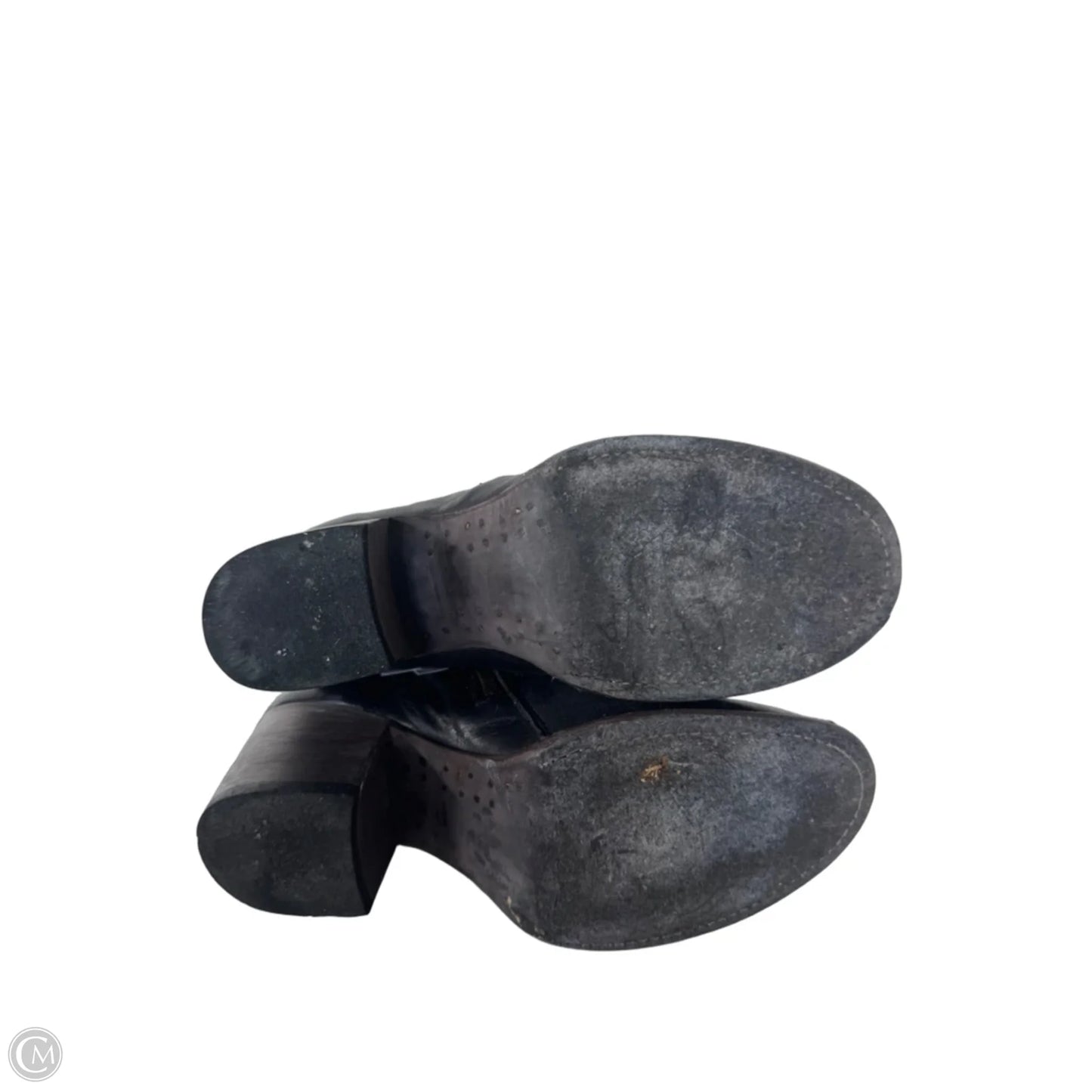Boots Ankle Heels By Freebird In Black, Size: 8