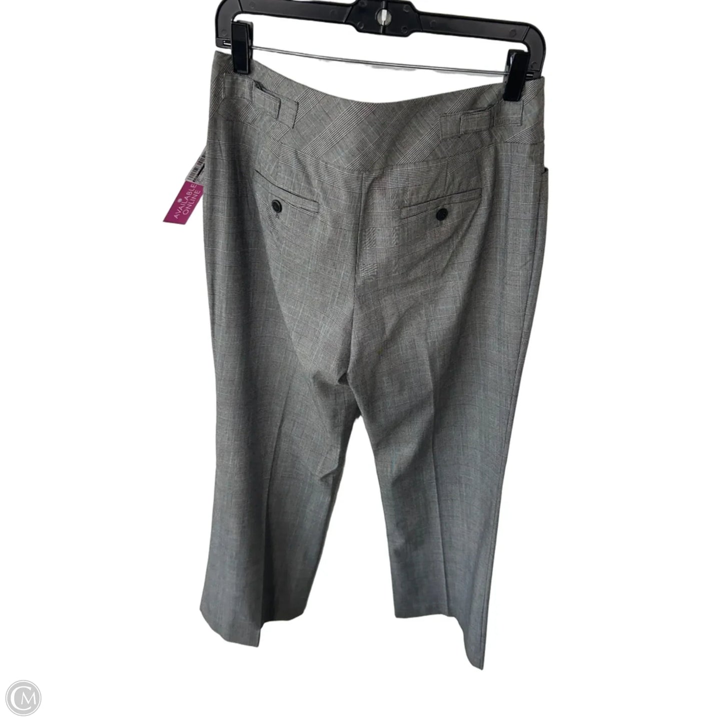 Pants Wide Leg By Loft In Grey, Size: 8