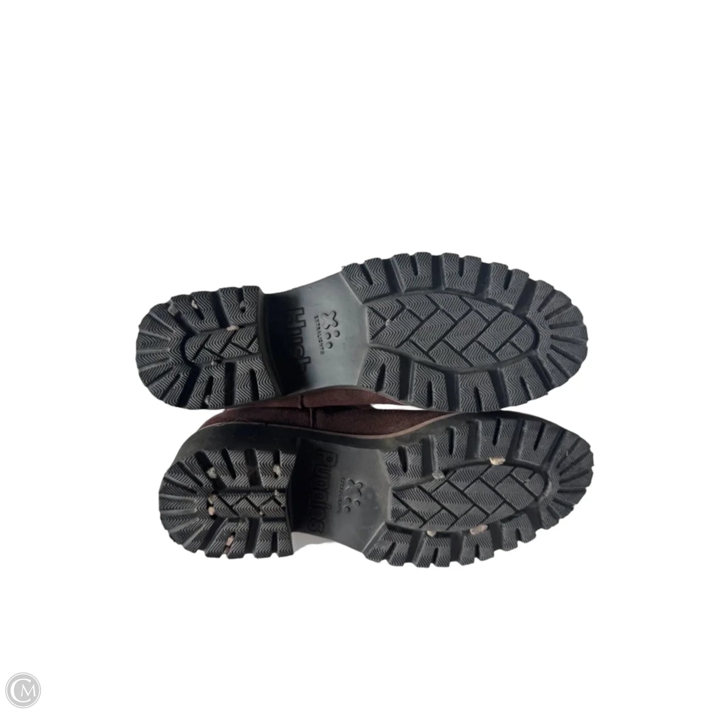 Boots Ankle Flats By Hush Puppies In Brown, Size: 6