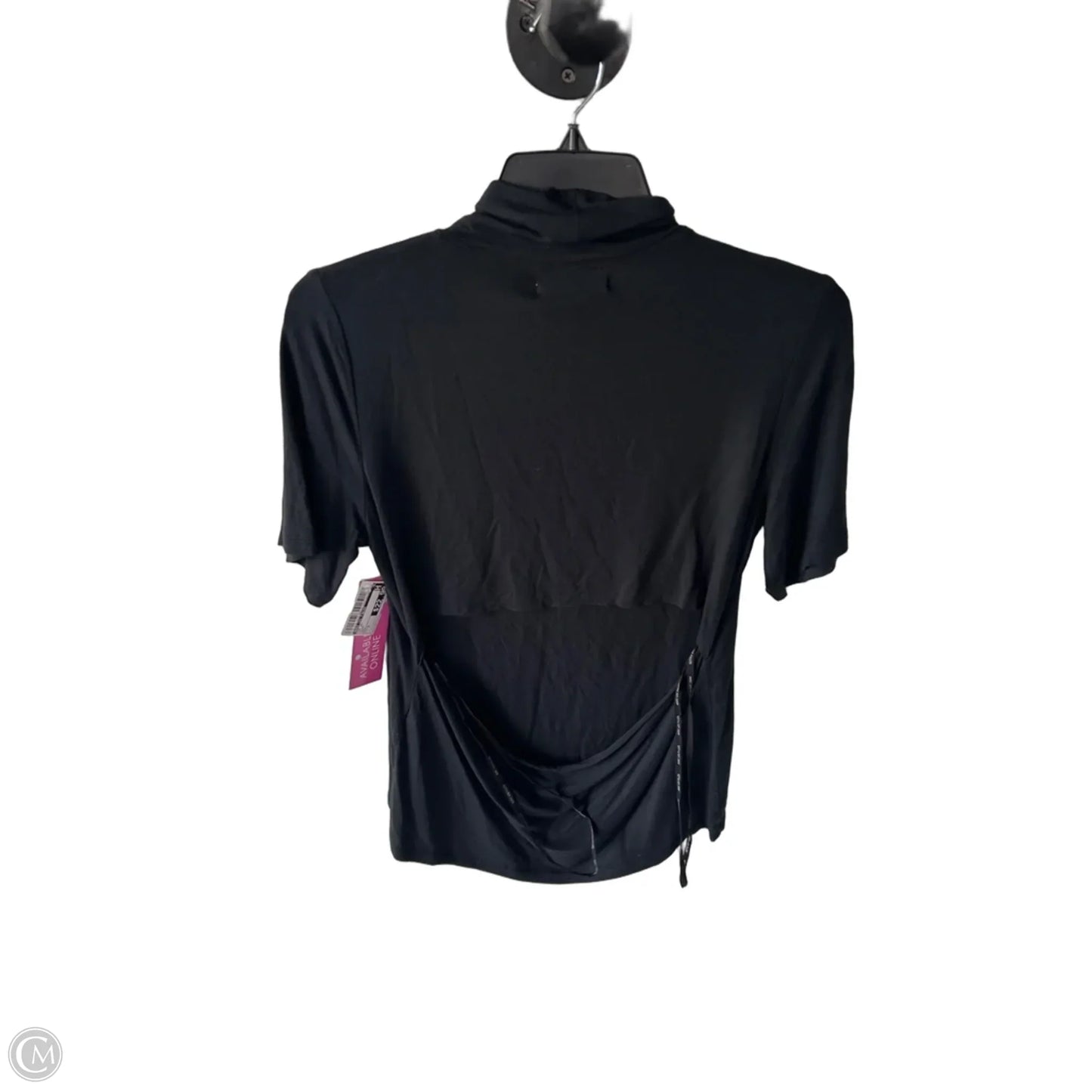 Top Short Sleeve By Avec Les Filles In Black, Size: S