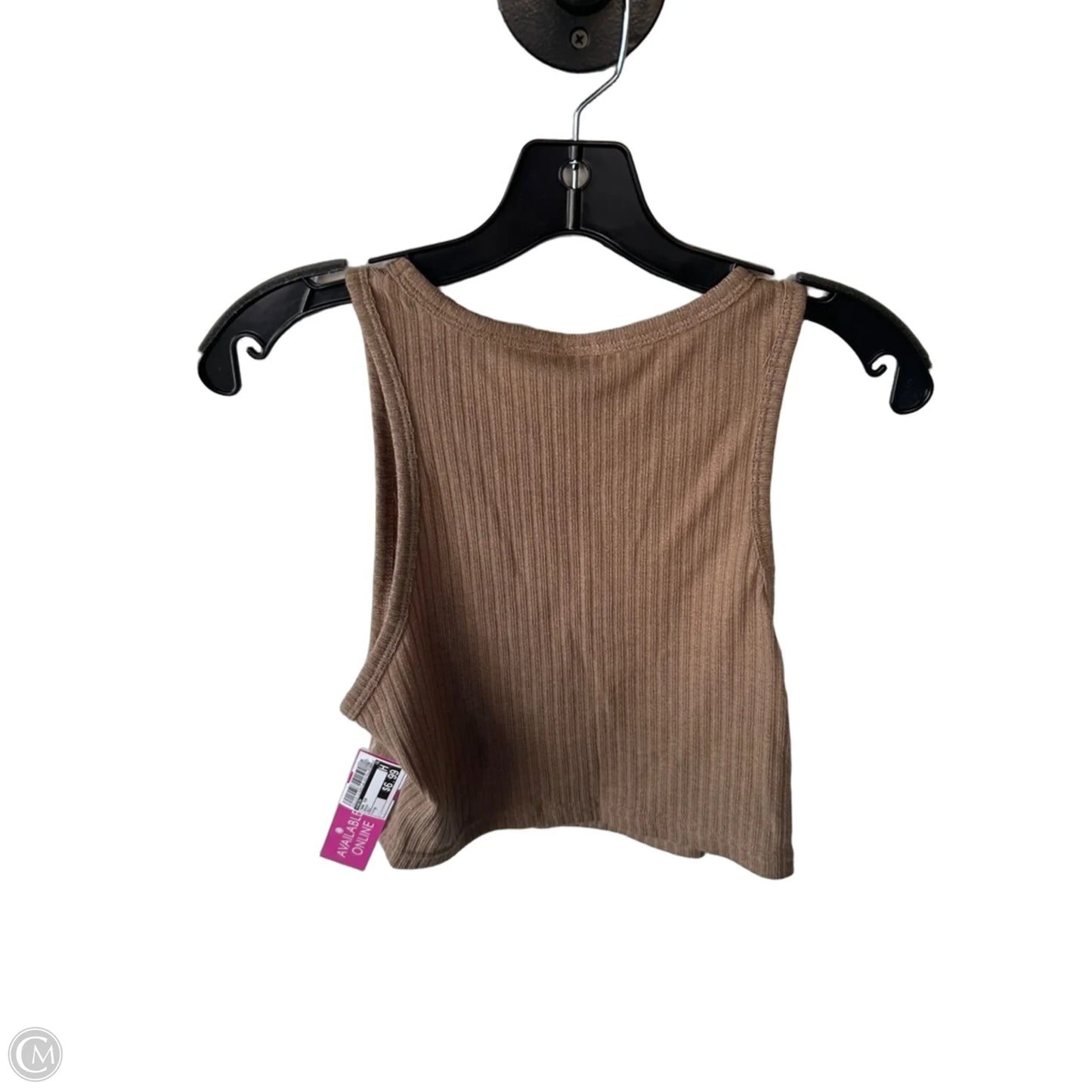 Tank Top By Shein In Brown, Size: M