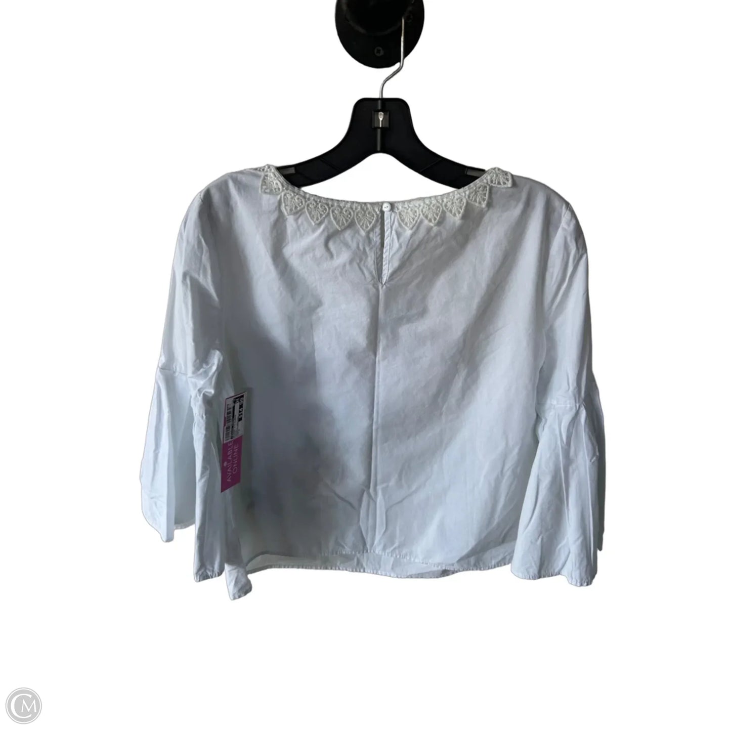 Blouse 3/4 Sleeve By Jealous Tomato In White, Size: M