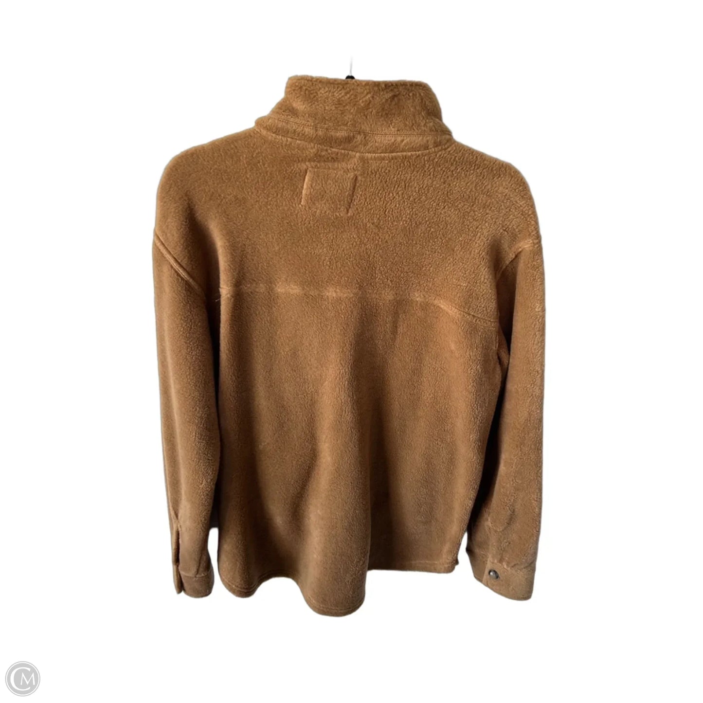 Jacket Shirt By Thread And Supply In Brown, Size: S