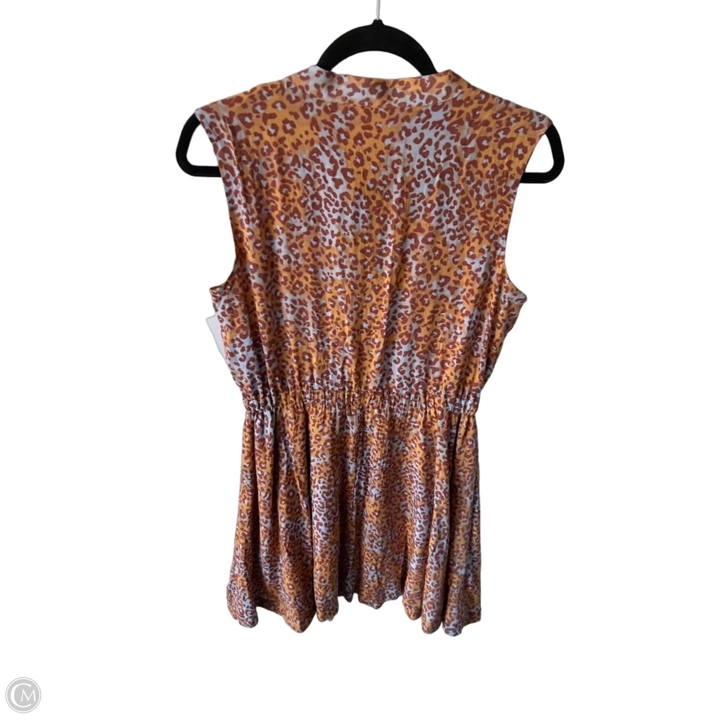 Dress Work By Nine West In Brown & Orange, Size: M