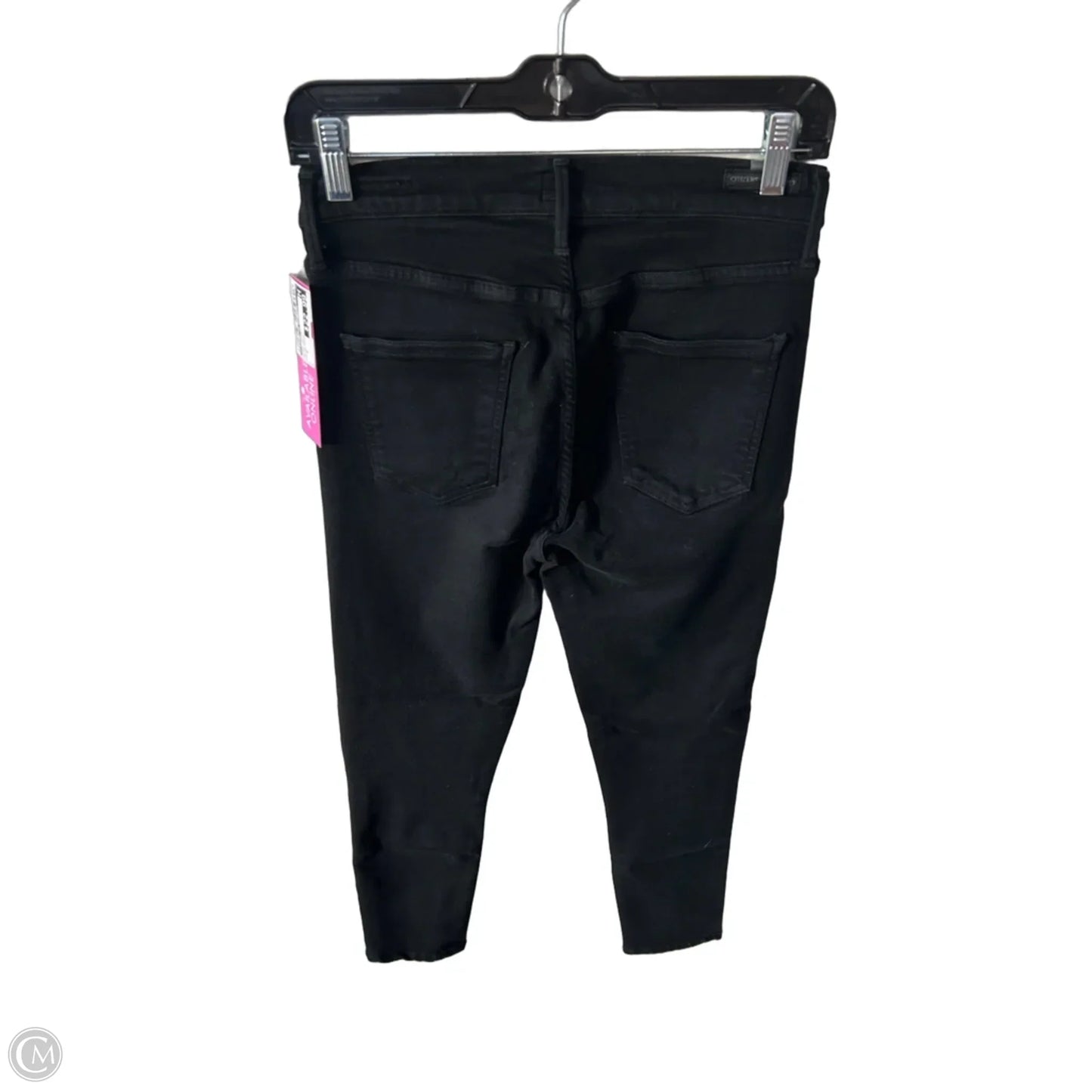 Jeans Skinny By Citizens Of Humanity In Black Denim, Size: 6