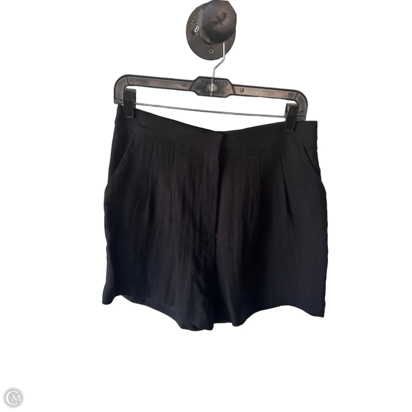 Shorts By H&m In Black, Size: 8