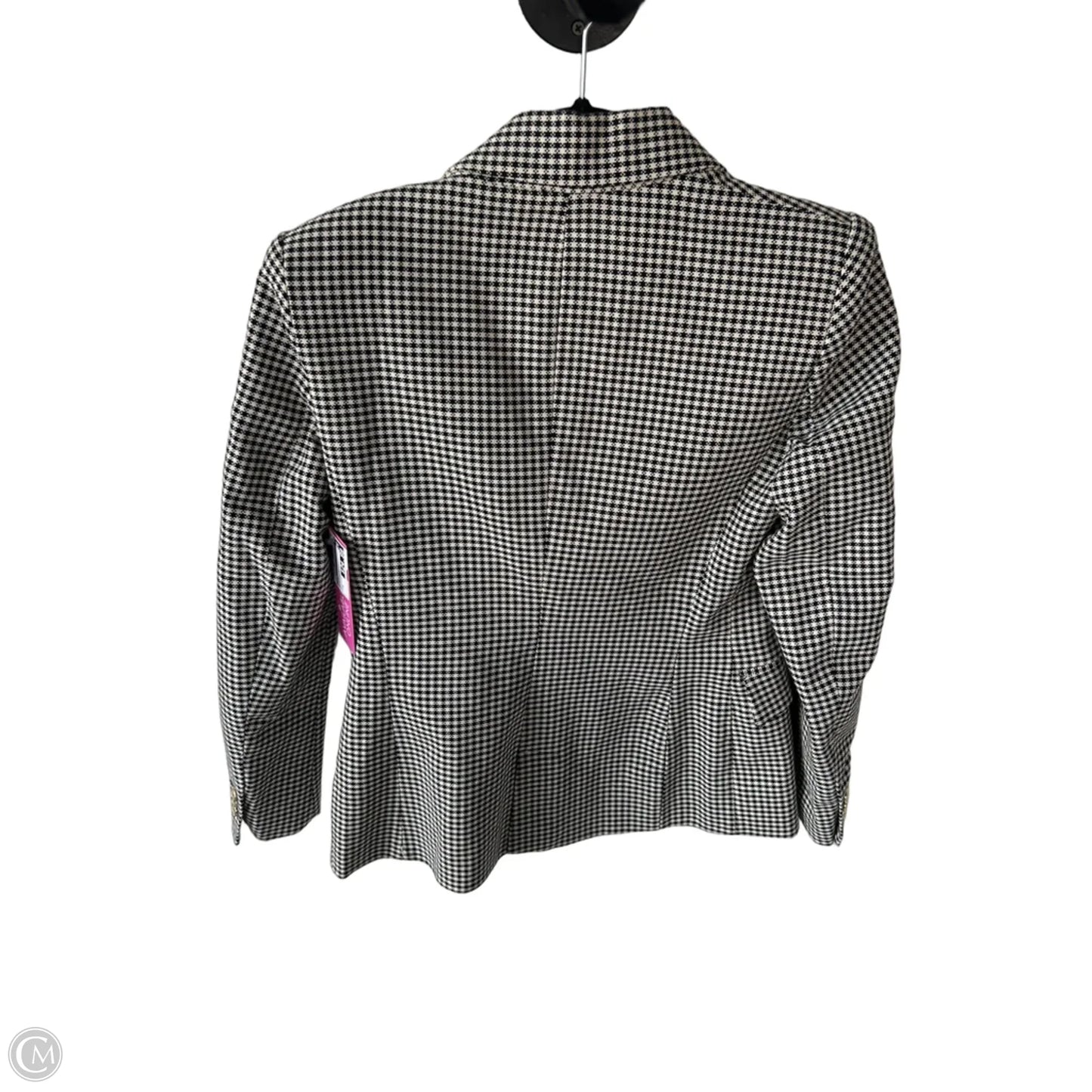 Blazer By Zara In Black & White, Size: M