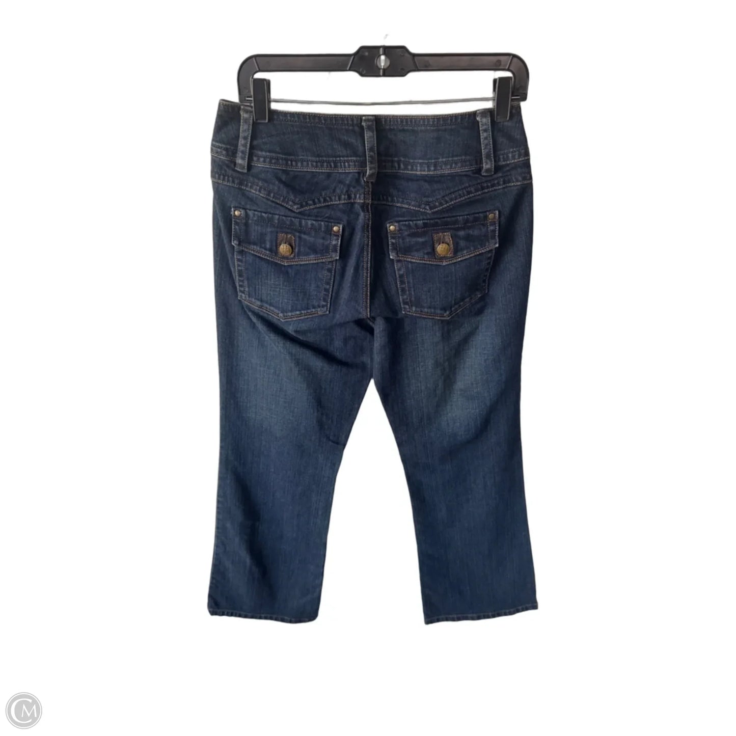 Jeans Boot Cut By Cabi In Blue Denim, Size: 6
