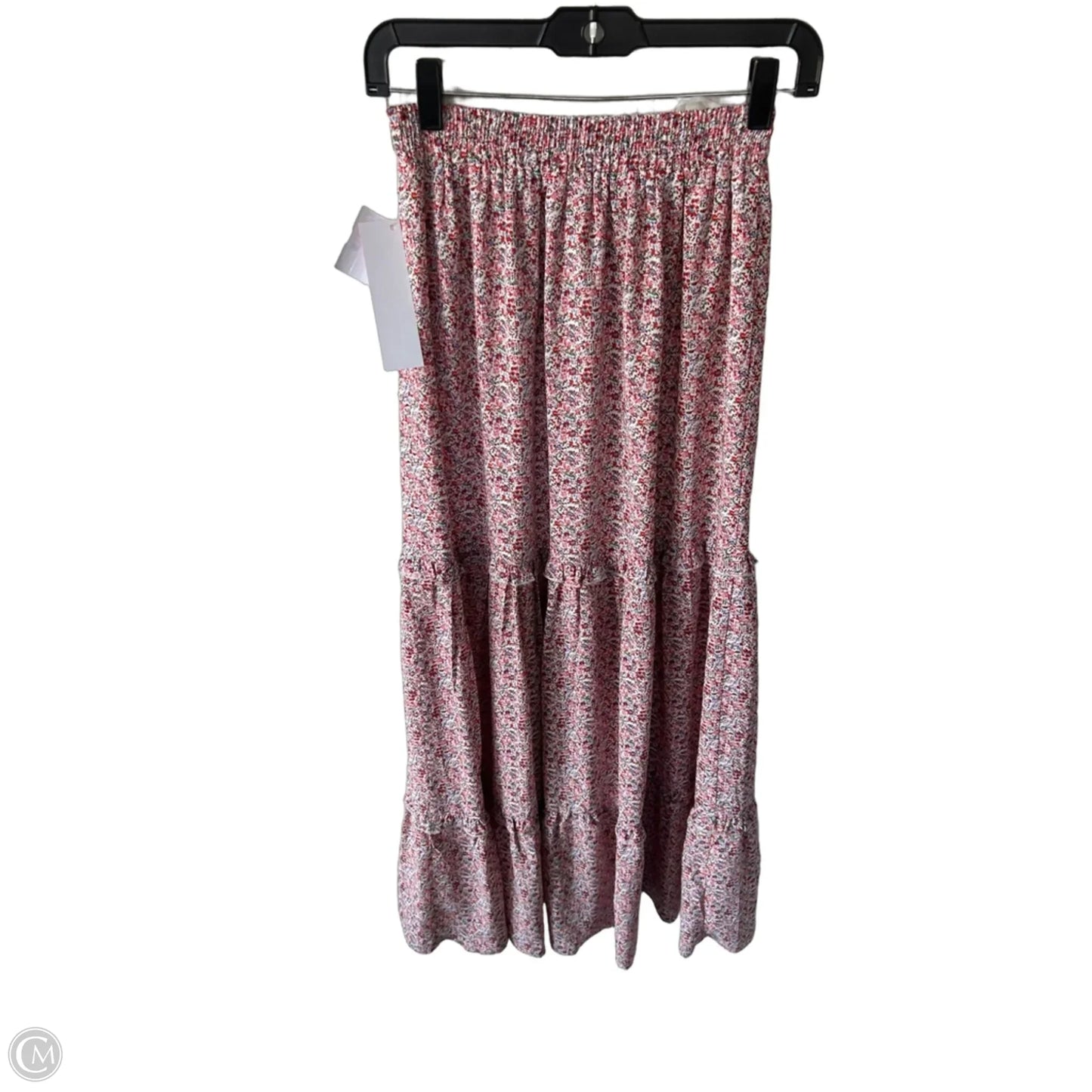 Skirt Maxi By Pink Lily In Red & White, Size: S