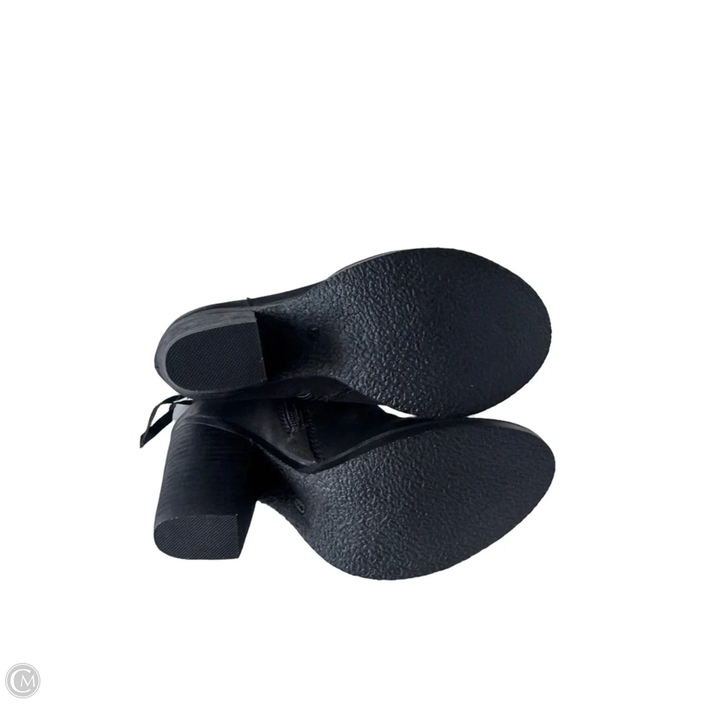Boots Ankle Heels By Steve Madden In Black, Size: 7